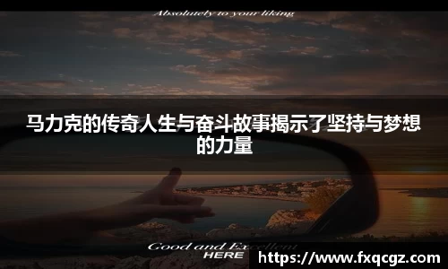 马力克的传奇人生与奋斗故事揭示了坚持与梦想的力量